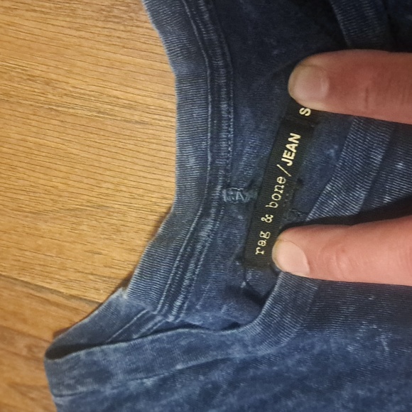 Rag and Bone/Jeans acid wash top - Picture 3 of 5